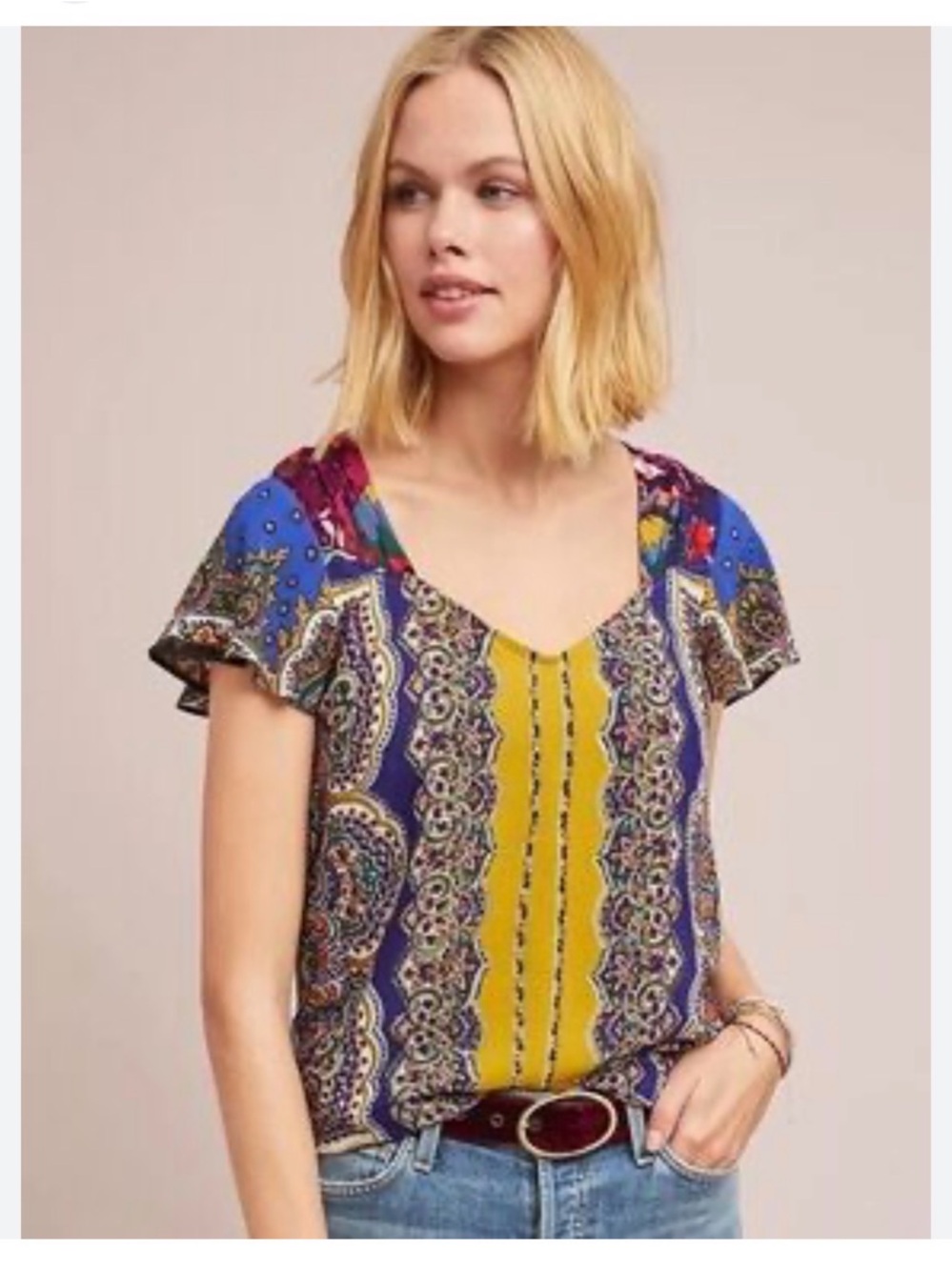 Moulinette Soeurs Teresita Printed Blouse
